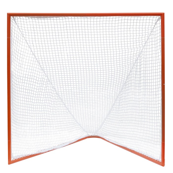 Champion Sports Pro Competition Lacrosse Goal, 6 x 6 x 7 Feet, Orange/White