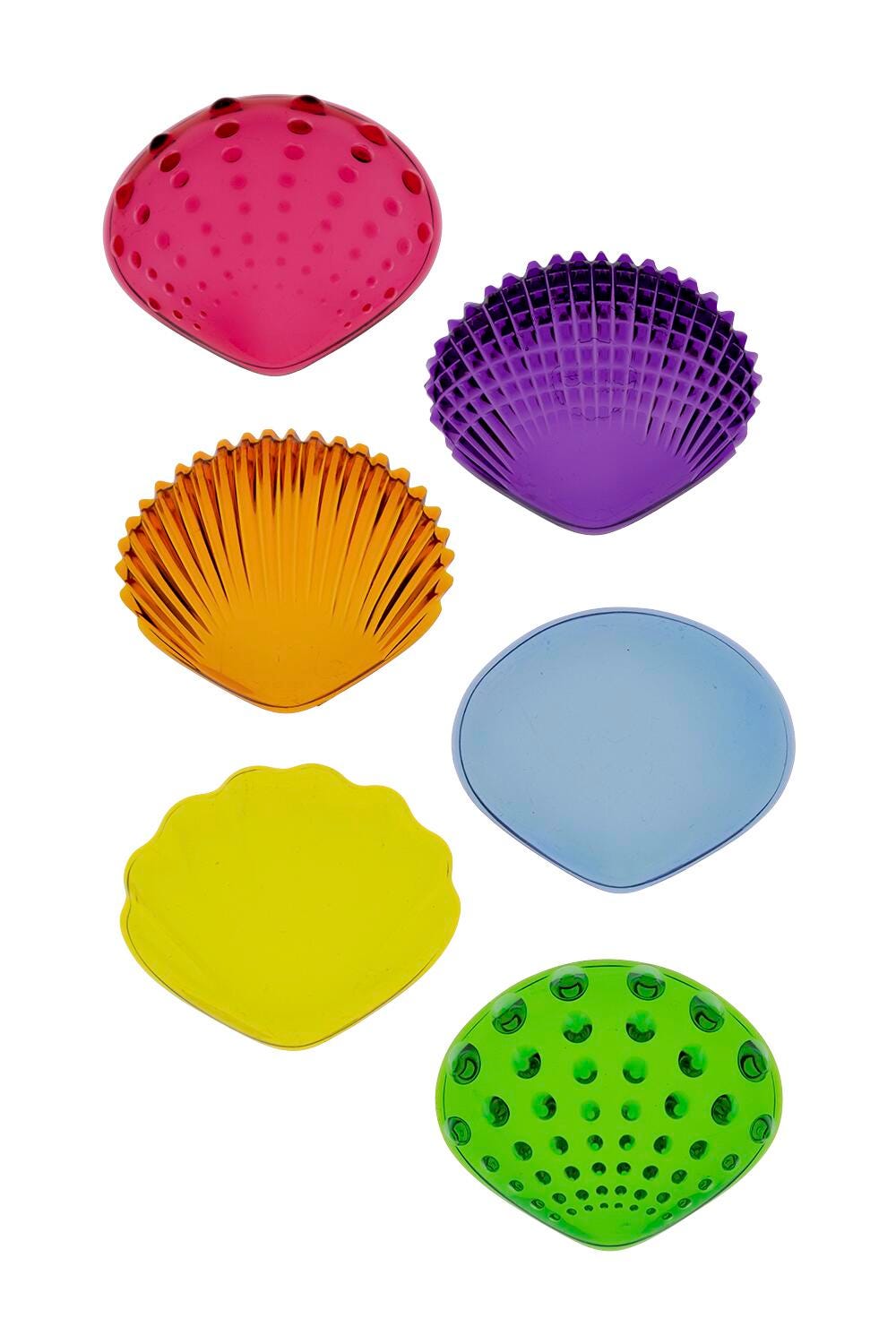 Learning Advantage Tactile Shells, Transparent, Set Of 36, Item Number 2090391