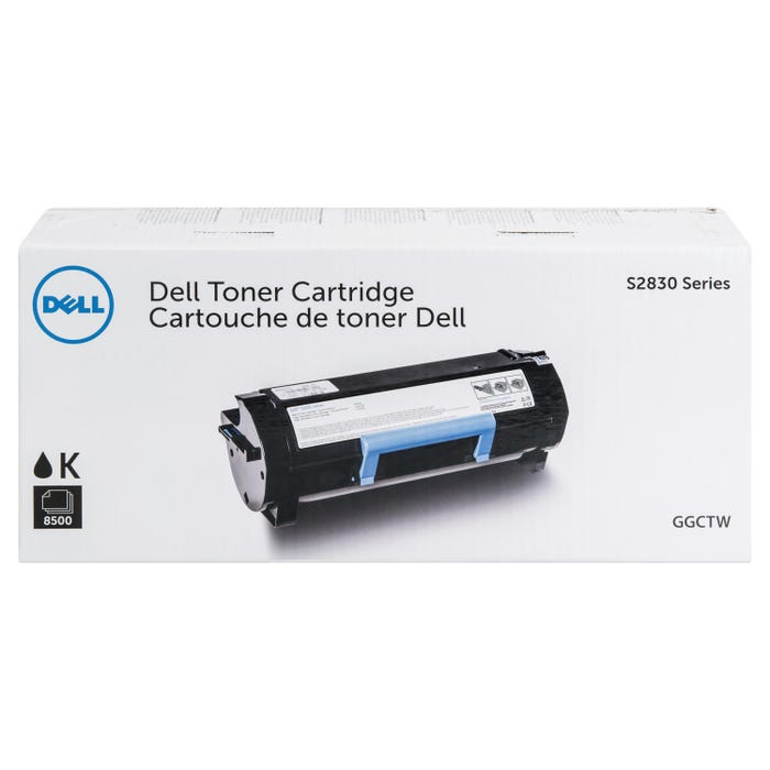 Dell Ink Toner Cartridge, GGCTW, Black