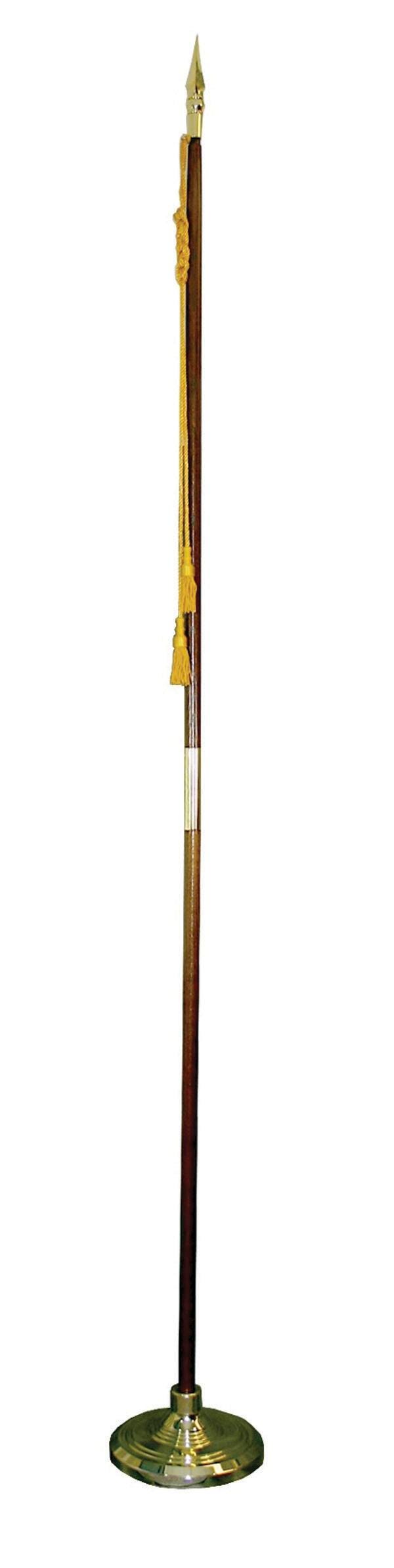 Image for Annin Complete Mounting Set for 3 x 5 Foot Flags, Includes Base, Pole, Cord, and Spear from School Specialty