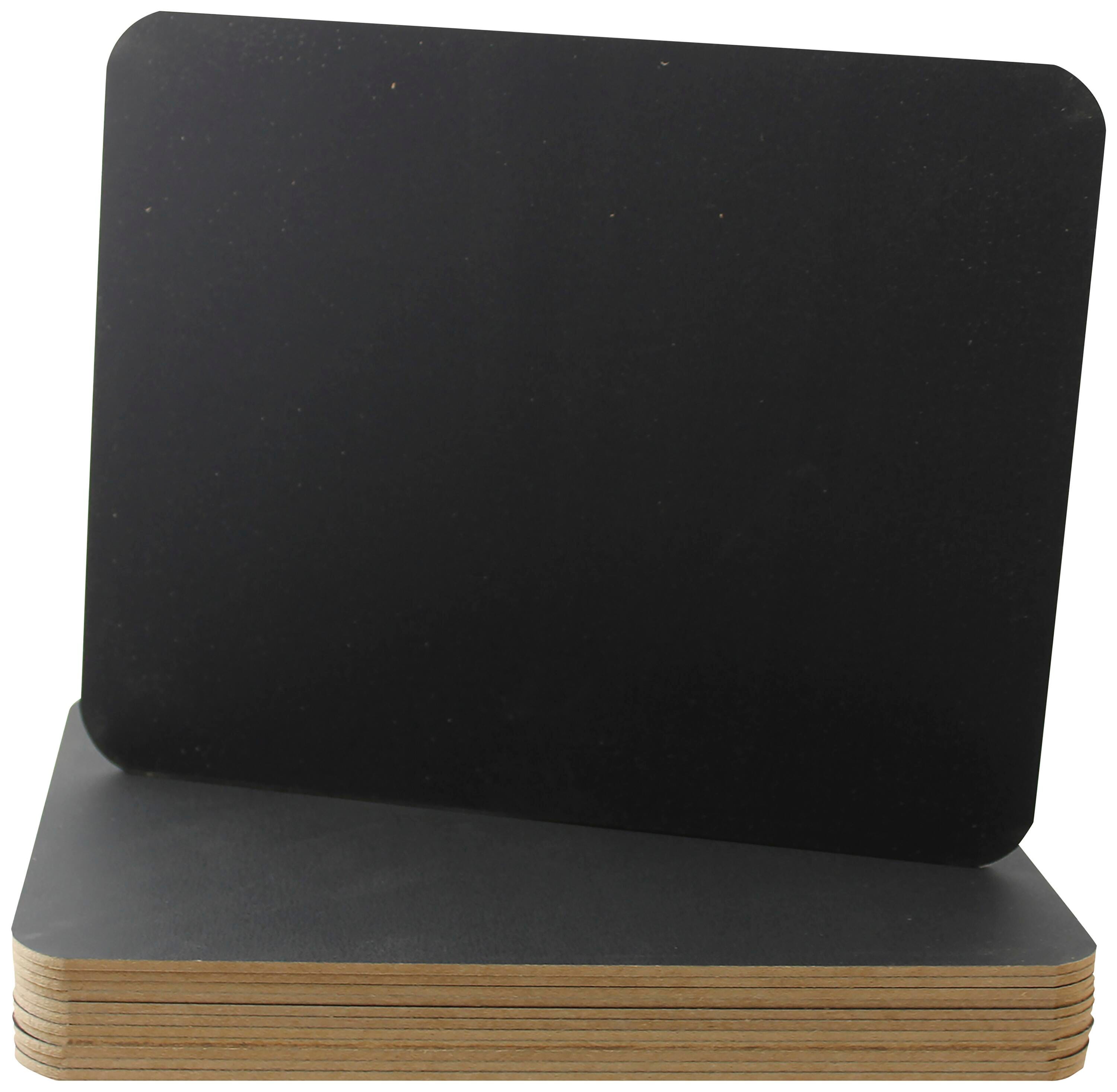 Image for Flipside Chalkboard, 9-1/2 x 12 Inches, Black, Pack of 12 from School Specialty