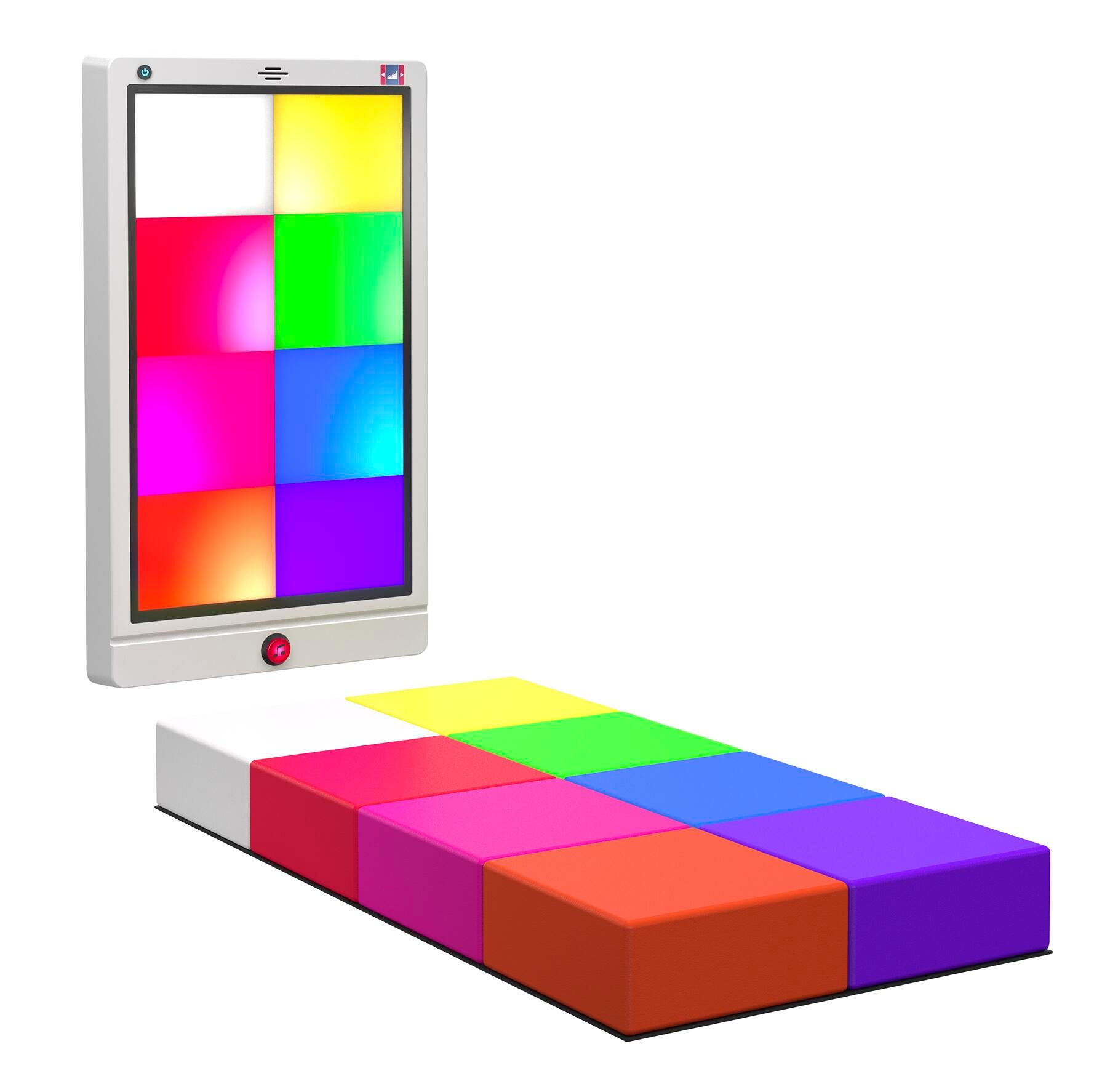 Image for Snoezelen Hip Hop Activity Box, Interactive Sensory Panel with Floor Mat, 26-1/2 x 4 x 45-1/4 Inches from School Specialty