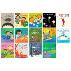Child's Play Never Give Up Books, Ages 2 to 5, Set of 14 2023485
