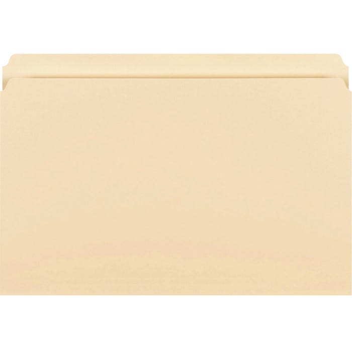 Smead File Folder, Legal Size, Straight Cut, Manila, Pack of 100