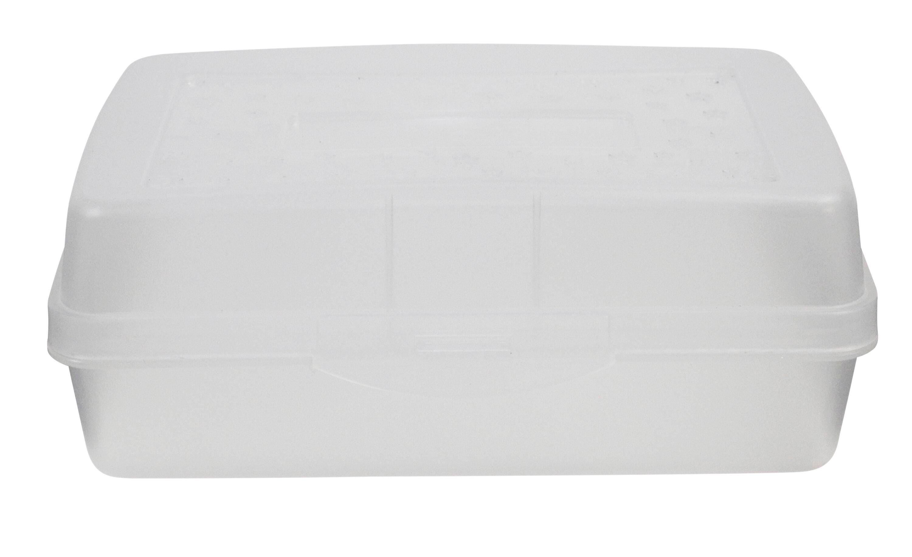 School Smart Pencil Box, Clear 2144432