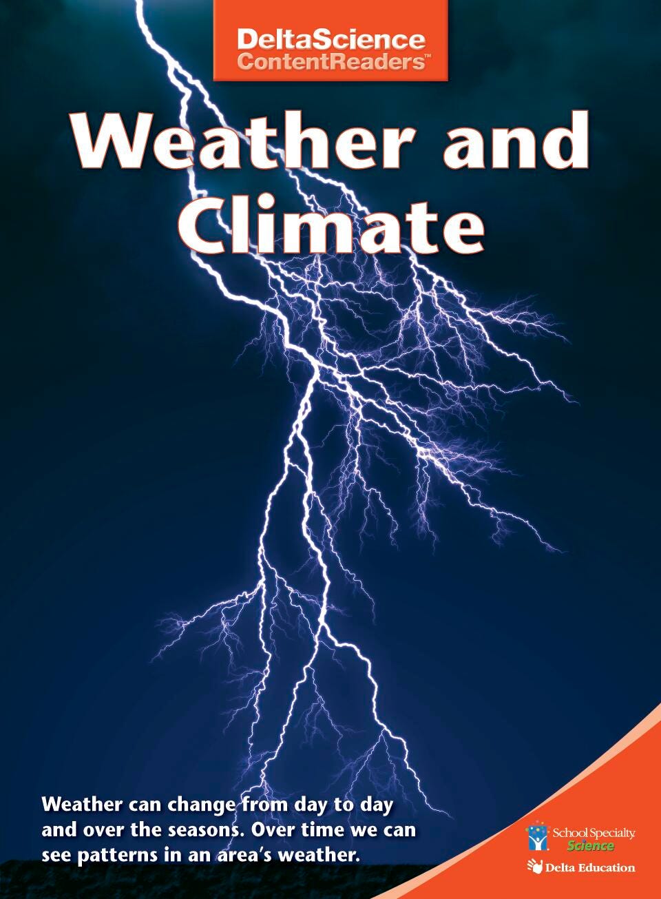 Delta Science Content Readers Weather and Climate Red Book, Pack of 8, Item Number 1278109