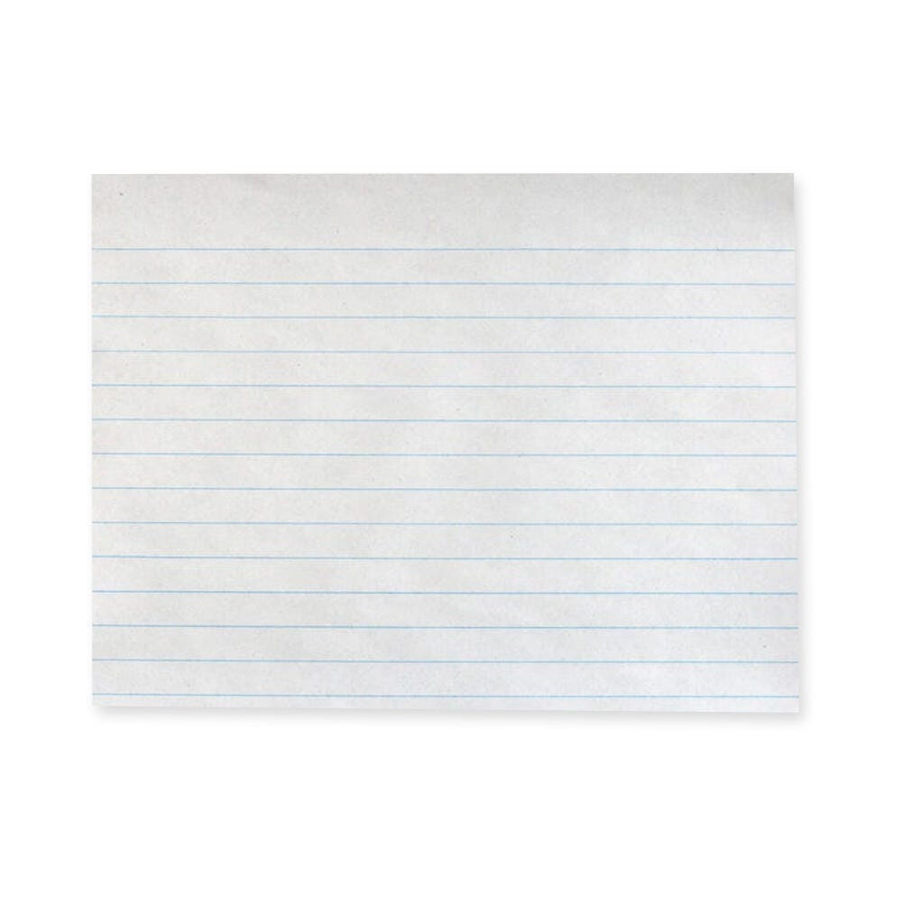 School Smart Practice Composition Paper, 10-1/2 x 8 Inches, 1/2 Inch Ruled Long Way, White, 500 Sheets 085245