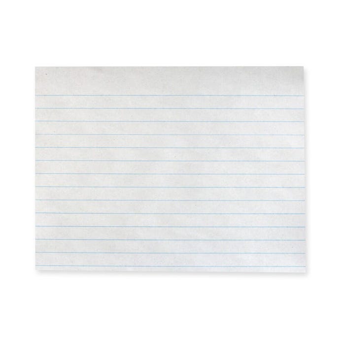 School Smart Practice Composition Paper, 10-1/2 x 8 Inches, 1/2 Inch Ruled Long Way, White, 500 Sheets