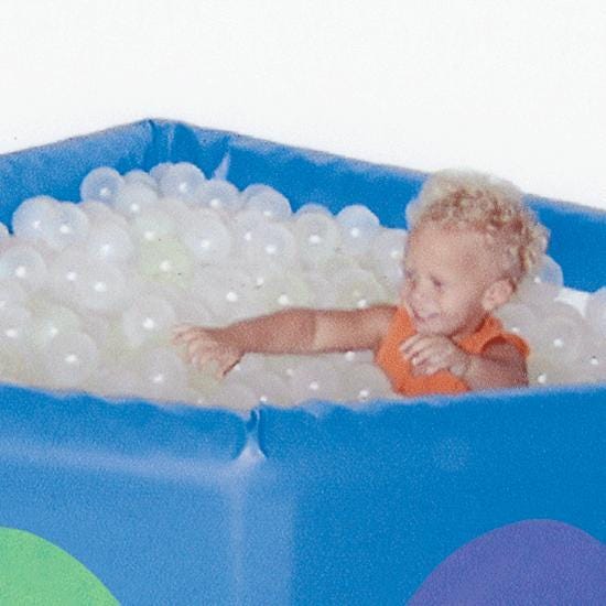 Clear Balls, 2-3/4 Inch Diameter, Pack of 250 2121619