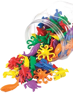 Colorful Rubber Animals