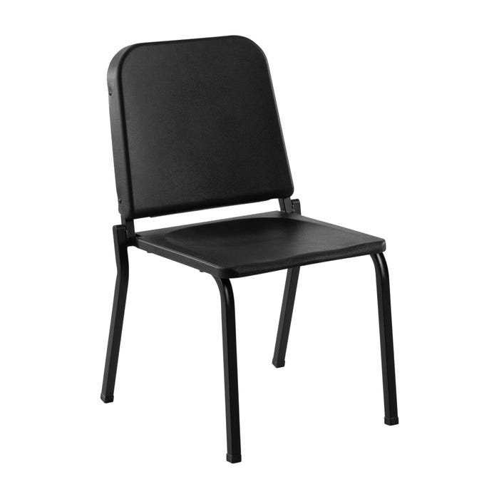 National Public Seating Melody Music Chair, 16-Inch Seat Height, Black