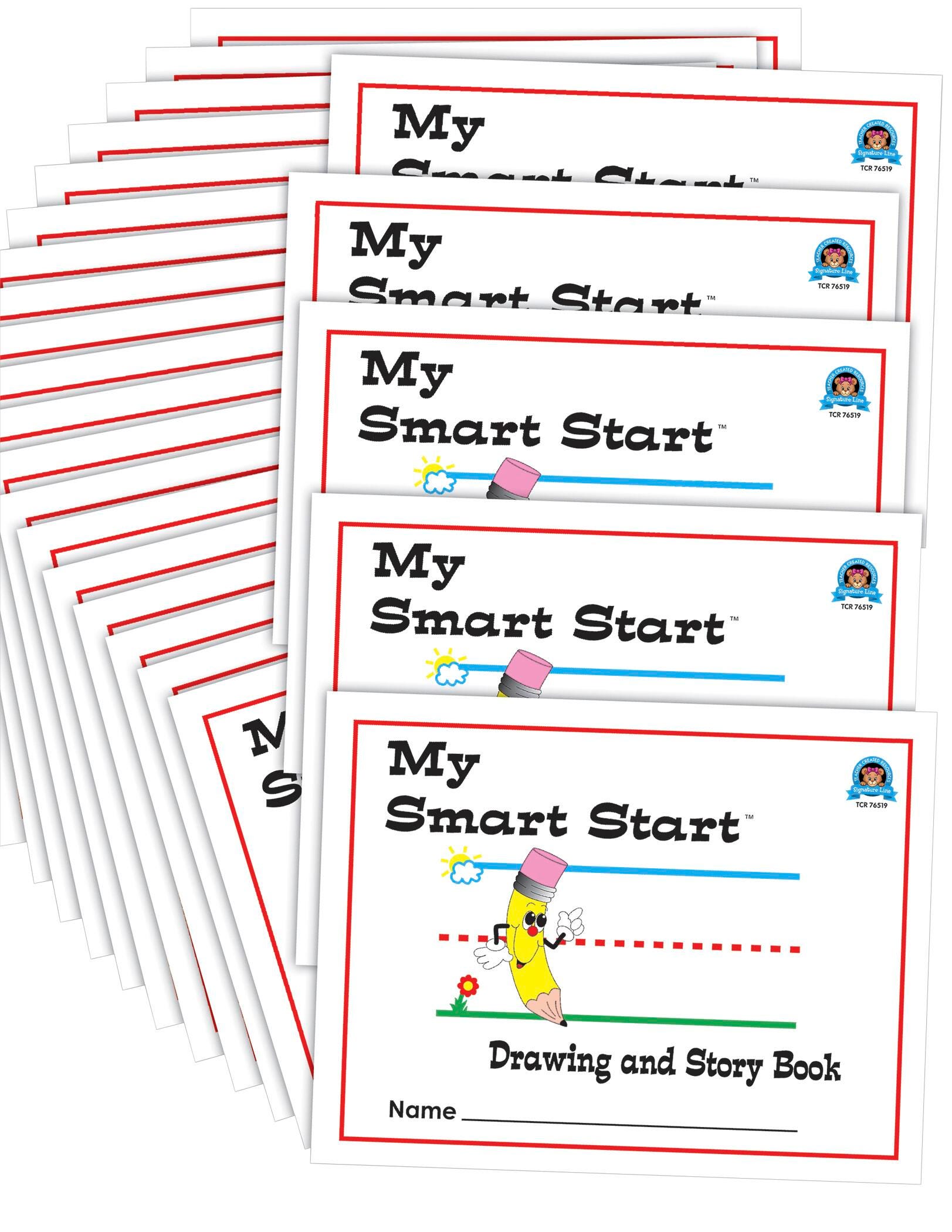 Image for Teacher Created Resources Smart Start Drawing & Story Book K-1 Journals, Class Pack of 24 from School Specialty