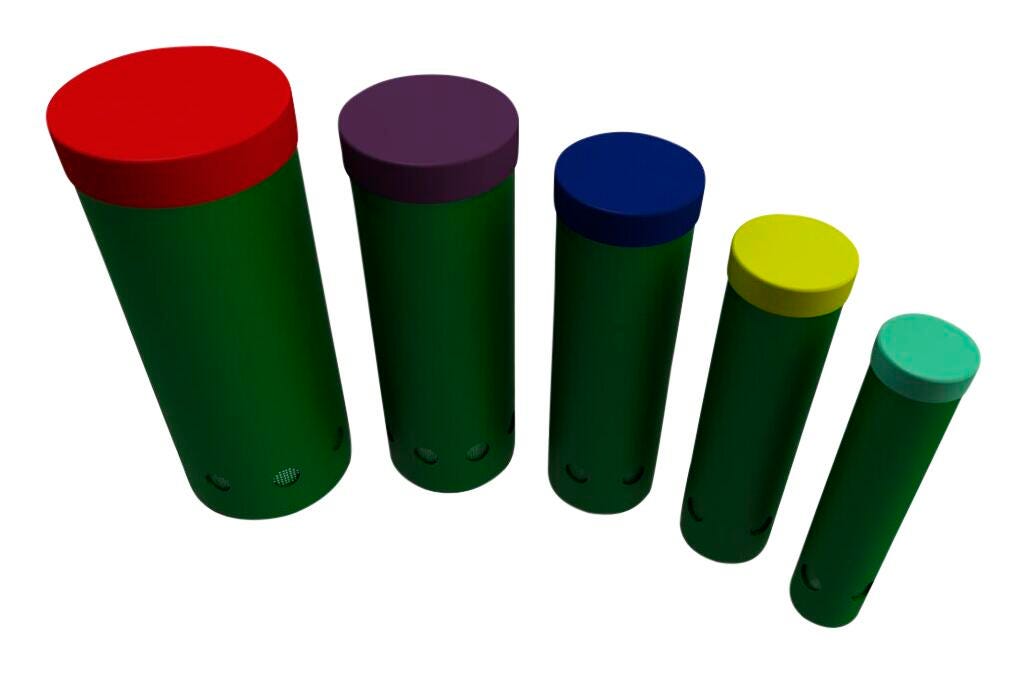 Ultra Play Tuned Drums, Rainbow Caps, surface Mount, Item Number 2038866