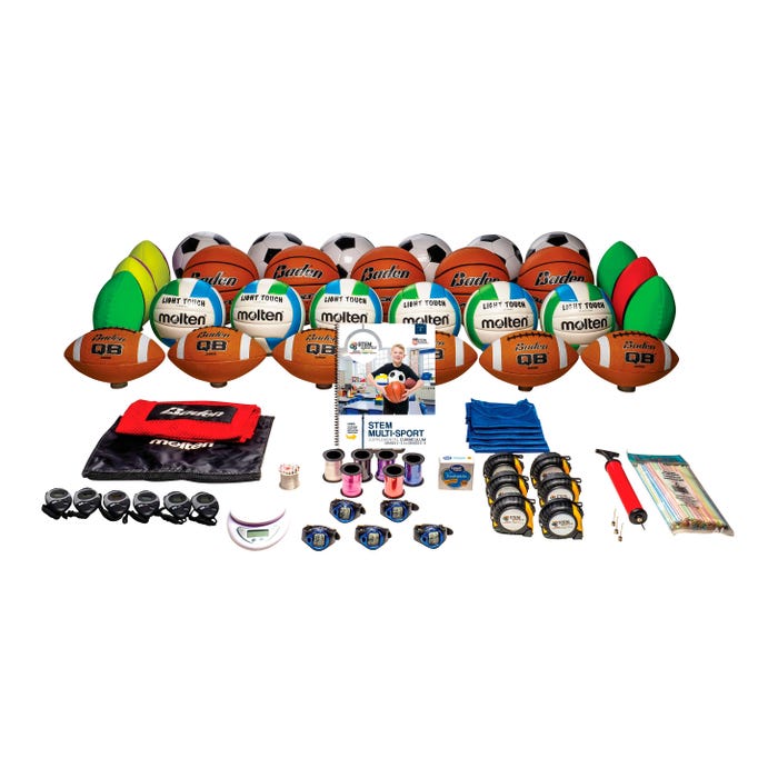 STEM Sports Original Multi-Sport Complete Kit, Grades 3 to 5 and 6 to 8