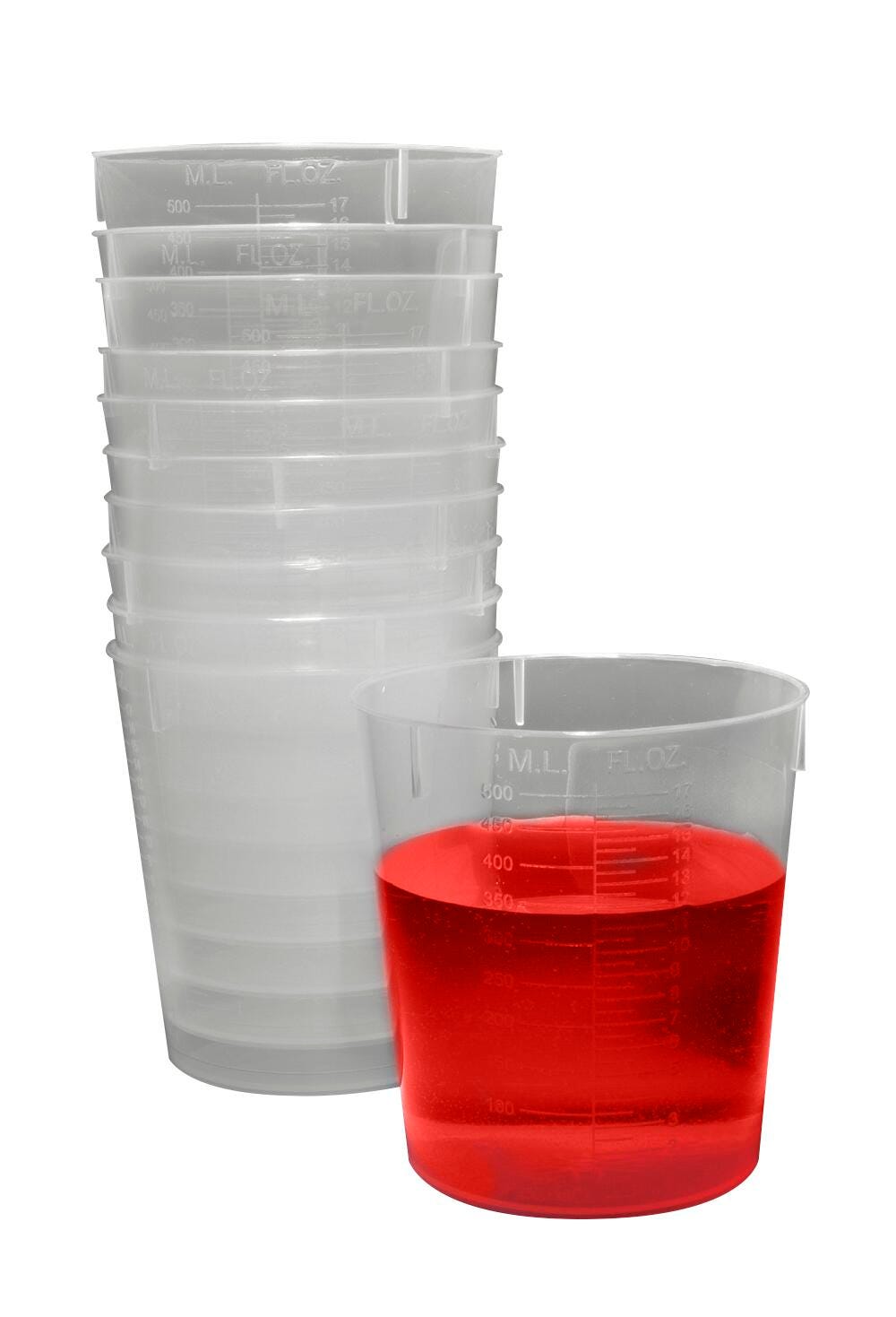 Image for United Scientific Stackable Beakers - 120 mL - Pack of 25 from School Specialty
