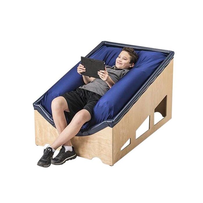 Southpaw Sensory Lounger, 47-1/2 x 33 x 27-3/4 Inches, Blue