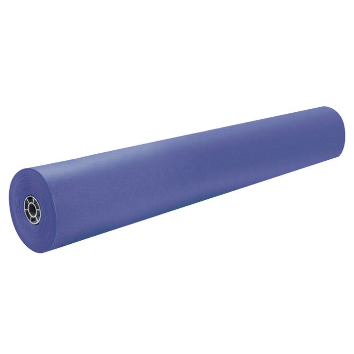 ArtKraft Duo-Finish Paper Roll, 50 lb, 36 Inches x 1000 Feet, Royal Blue