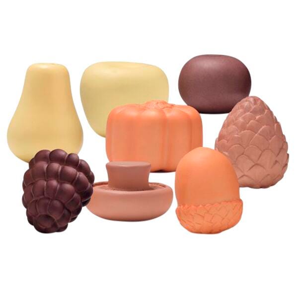 Image for Yellow Door Feast of Nature Sensory Play Set, 8 Pieces from School Specialty