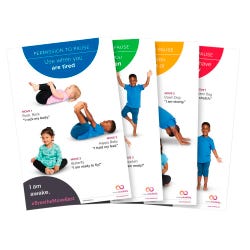 Visualz movemindfully Permission to Pause Early Childhood Posters, Set of 4 2152597