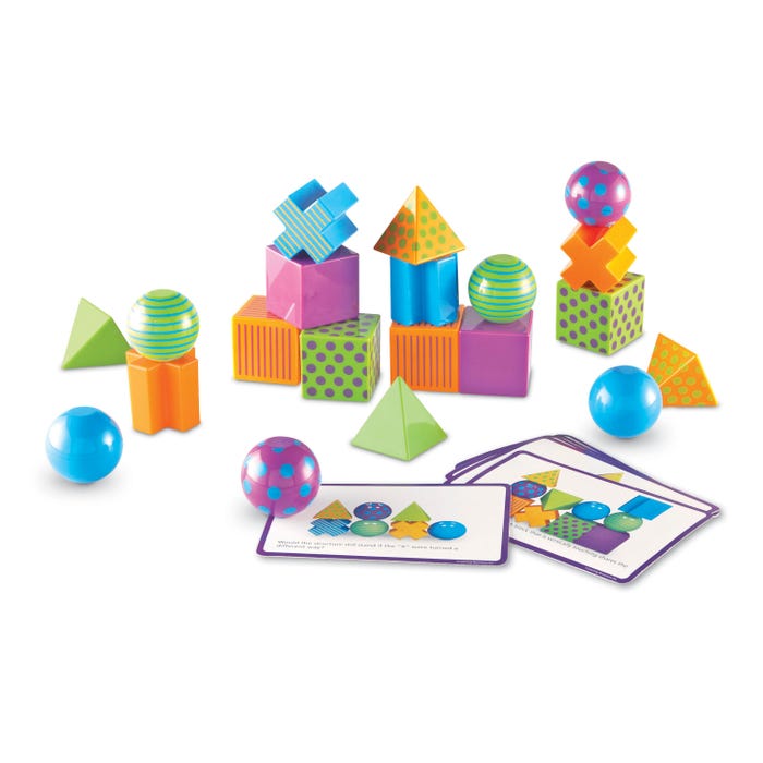 Learning Resources Mental Blox Critical Thinking Set, 40 Pieces