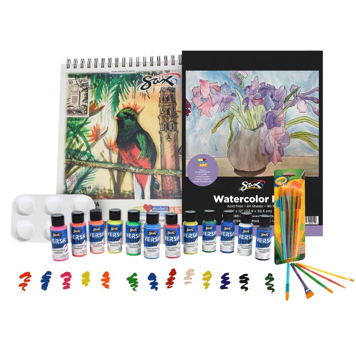 Tempera Painting Art Bundle