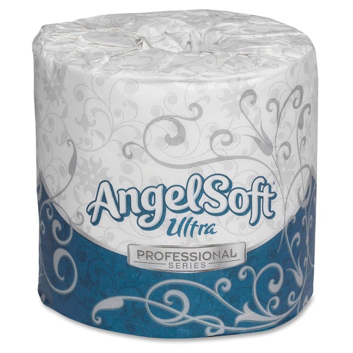 Angel Soft PS Ultra Toilet Paper, 400 Sheets per Roll, 2-Ply, Pack of 60