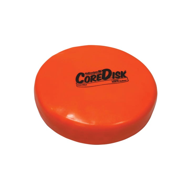 Abilitations Inflatable CoreDisk Seat Cushion, 12 Inches, Orange