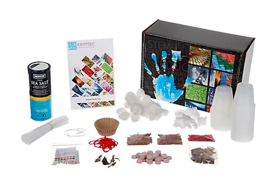 Image for Kemtec Ocean Trash Can from School Specialty