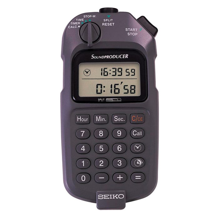 Seiko S351 Multi-Media Stopwatch