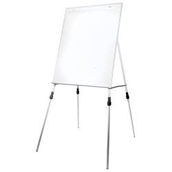 Crestline Flipside Adjustable Dry Erase Easel, White, Item Number 2104131