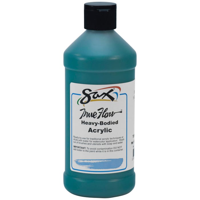 Sax Heavy Body Acrylic Paint, 1 Pint, Turquoise