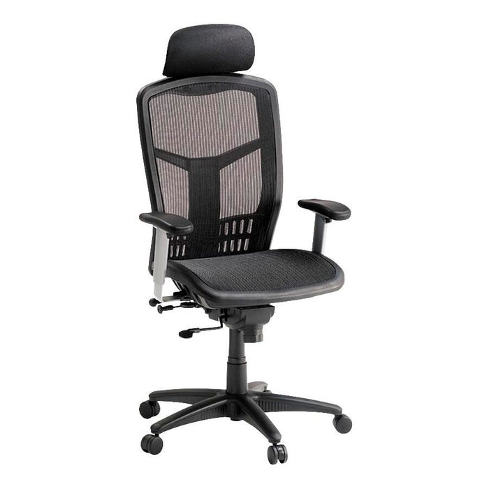 Classroom Select High Back Chair, Black, 28-1/2 W x 28-1/2 D x 51 H in