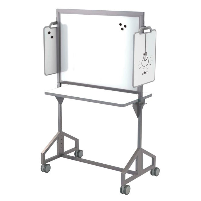Classroom Select Mobile Makerspace Markerboard, 24 x 40 Inch Worksurface