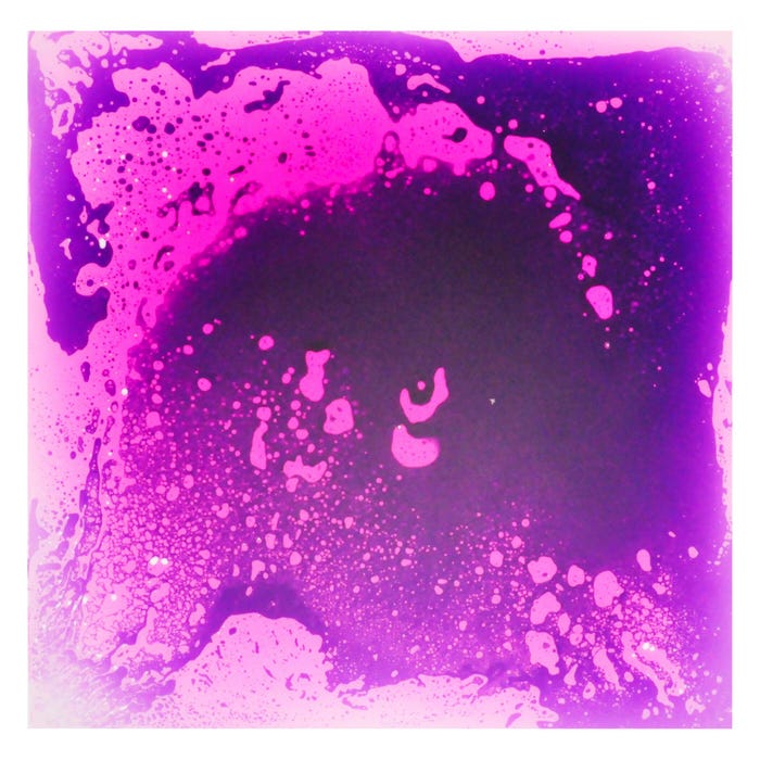 Abilitations Sensory Floor Tile, 19-1/2 x 19-1/2, Purple