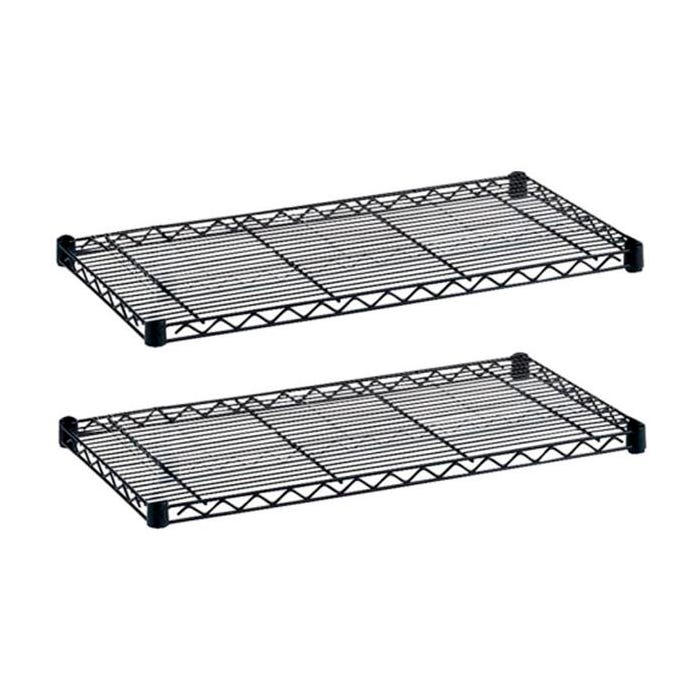 Safco Industrial Wire Shelving, with 2 Extra Shelves