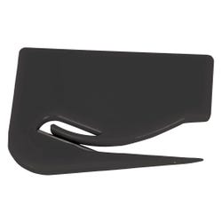 Image for Sparco Plastic Clean Cut Letter Opener, 2-7/8 X 2-1/8 in, Black from School Specialty