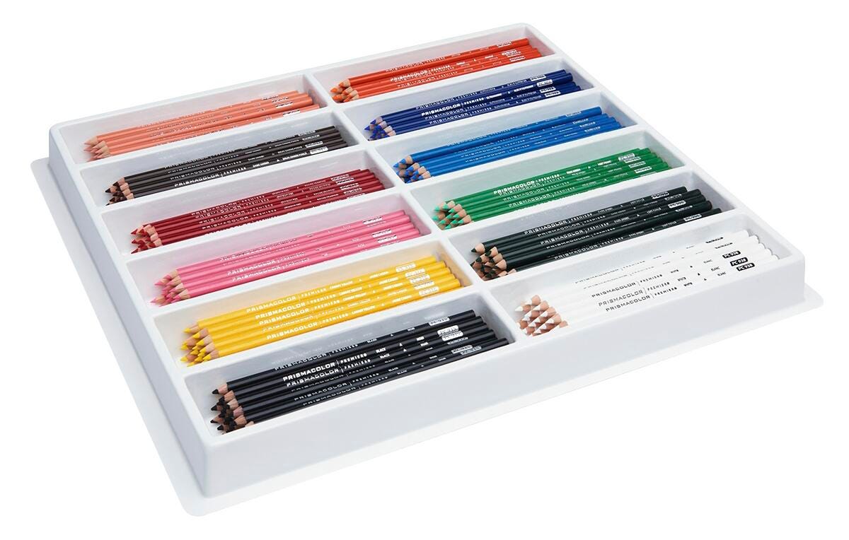 PRISMACOLOR® Premier® Colored Pencil Classroom Pack - 12-Color Set 2218117