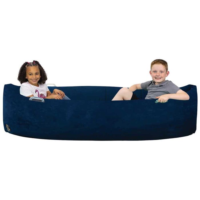Bouncyband Comfy Hugging Pea Pod, 80 Inches, Blue