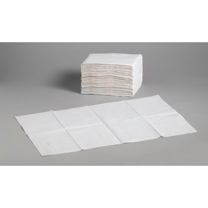 Foundations Waterproof Changing Station Disposable Liner, 18 x 13 Inches, White, Pack of 500