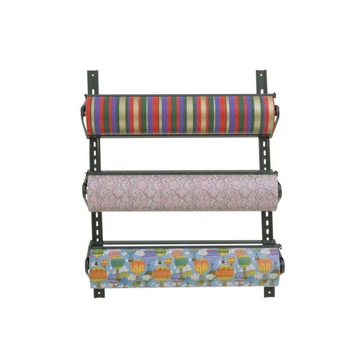 Bulman Wall Rack, 36 in, 3 Roll