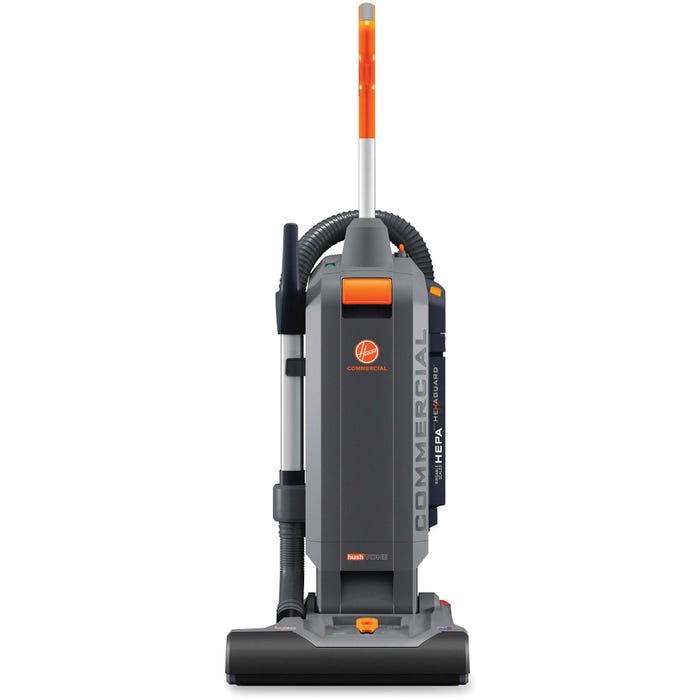 Hoover HushTone 15Plus Upright Vacuum, Gray