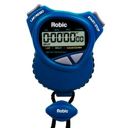 Robic 1000W Dual Stop Watch, Blue, Item Number 1497900