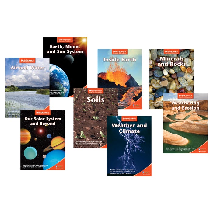 Delta Science Content Readers Earth Science Red Edition, Single Copy Bundle