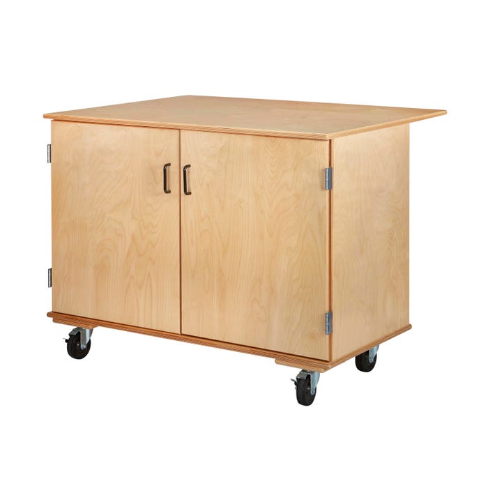 Classroom Select Robotics Storage Workbench, 48 x 24 x 36 Inches, Natural