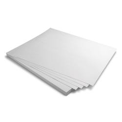 School Smart Heavy Weight Tag Board, 22 x 28 Inches, White, Pack of 100