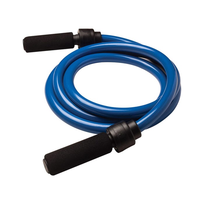 Champion Sports Weighted Jump Rope, 9 Feet, 4 pound, Royal Blue