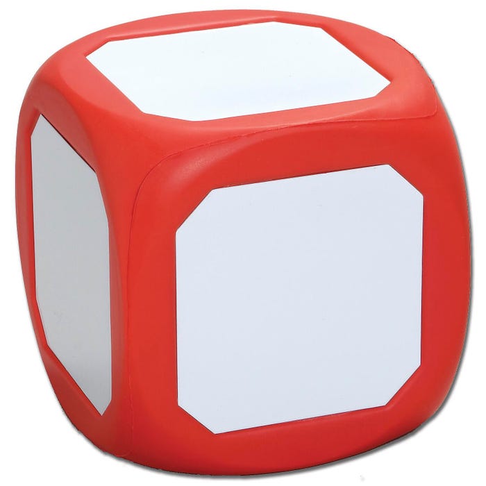 Learning Advantage Large Dry Erase Magnetic Die, Red