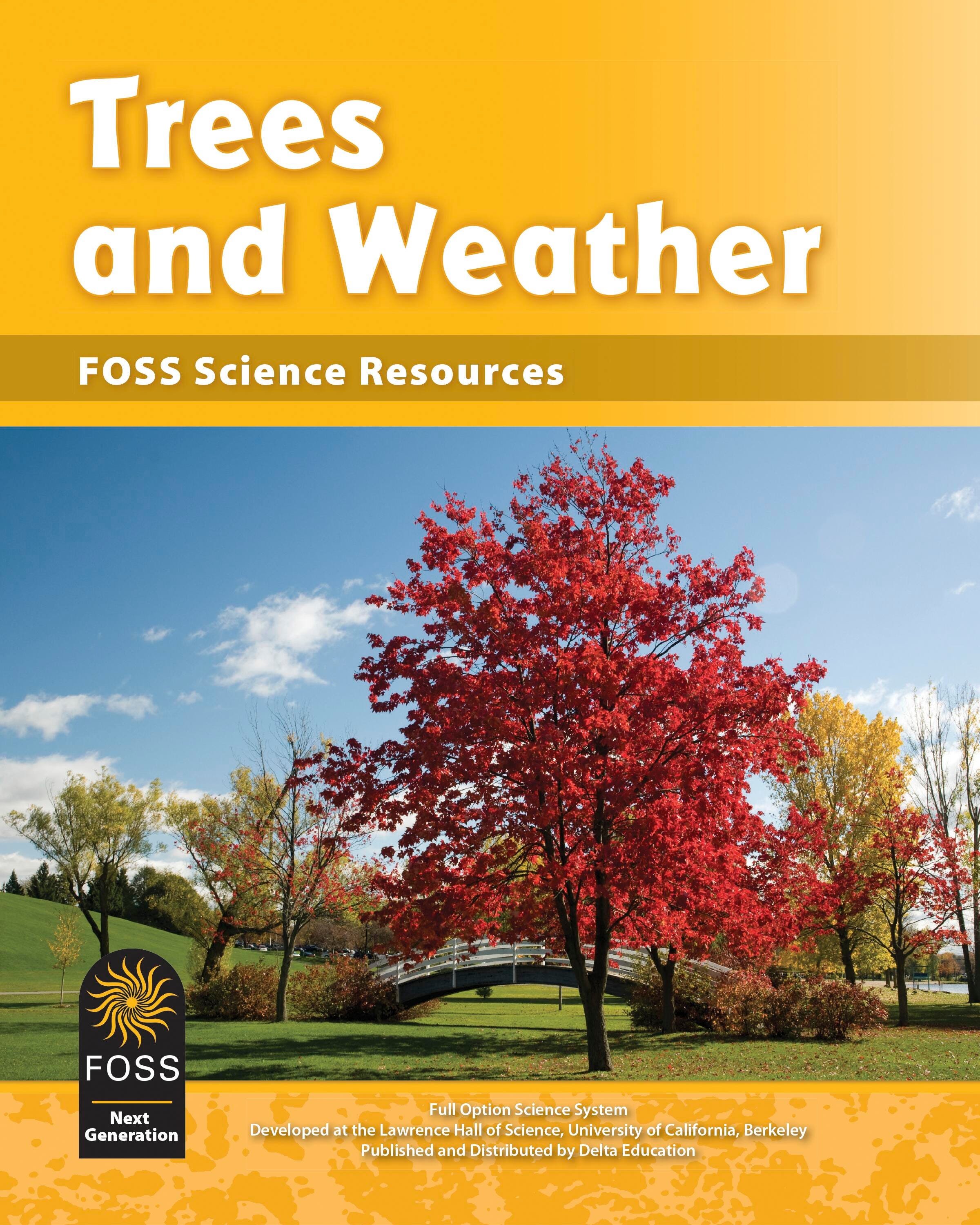 FOSS Next Generation Trees and Weather Science Resources Student Book, Item Number 1487696