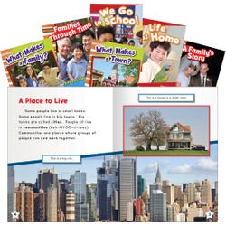 Teacher Created Materials Community and Family Set, Grades K to 2, Set of 6, Item Number 1475044