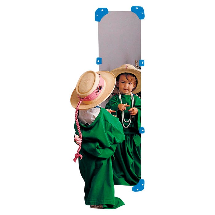 Children's Factory Mirror, 48 x 12 Inches
